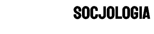Text Box: SOCJOLOGIA